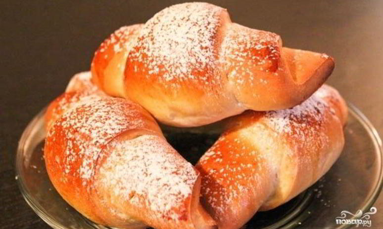 Рецепт круассанов с мармеладома