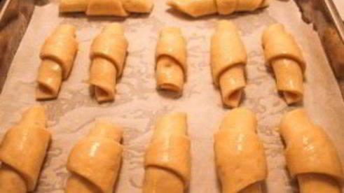 круассаны с мармеладом