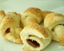 Круассаны со сгущенкой