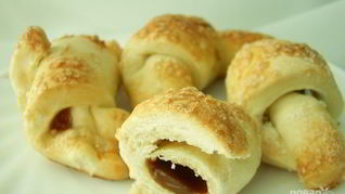 Круассаны со сгущенкой