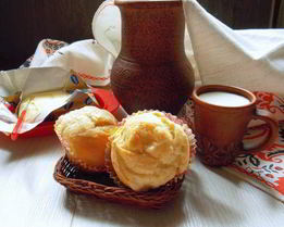 Масляные шафрановые булочки