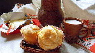 Масляные шафрановые булочки