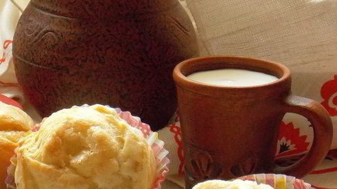 масляные шафрановые булочки