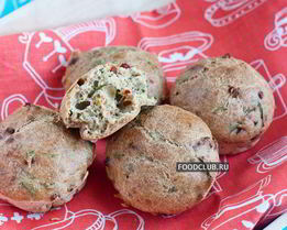 Несладкие булочки из отрубей