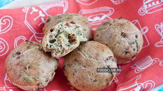 Несладкие булочки из отрубей