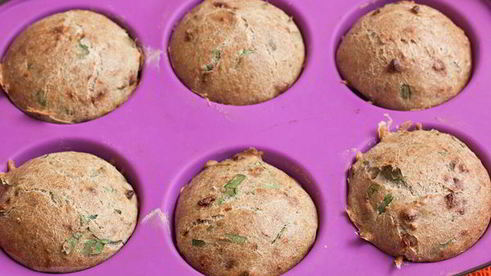 несладкие булочки из отрубей