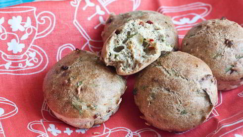 несладкие булочки из отрубей