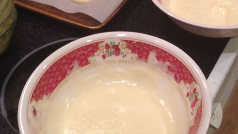 облачные булочки с козьим сыром