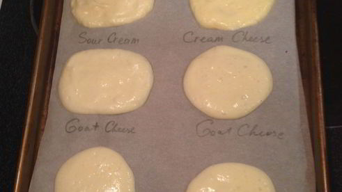 облачные булочки с козьим сыром