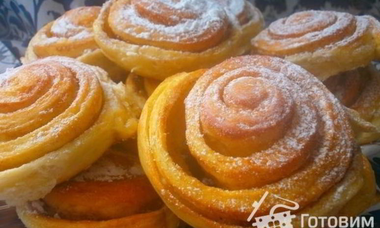 Рецепт плюшек с корицей