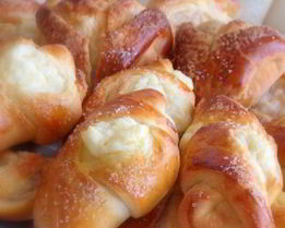 Плюшки с творогом