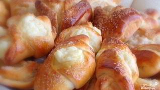 Плюшки с творогом