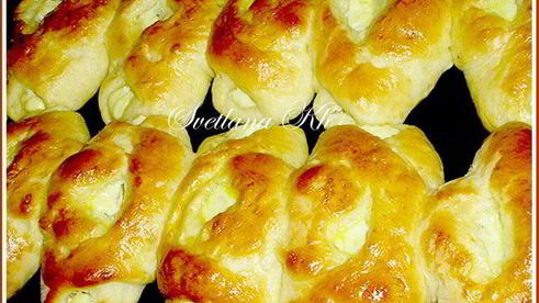 плюшки-ватрушки с творогом