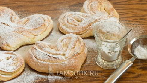 постные плюшки