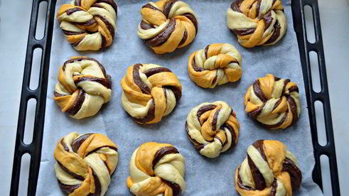 разноцветные булочки веселая карусель