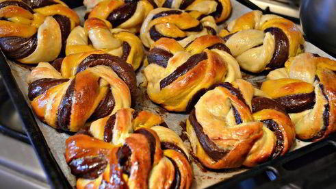 разноцветные булочки веселая карусель