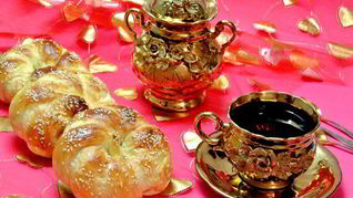 Сдобные булочки с кунжутом