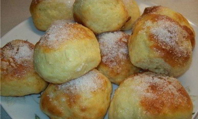 Рецепт творожных булочек на завтрак