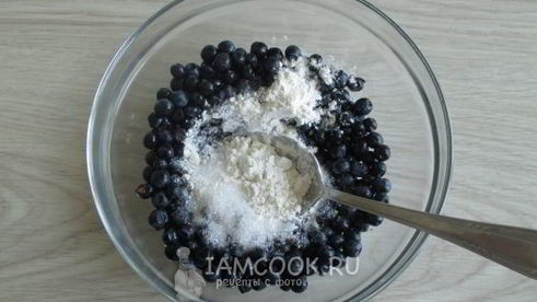 ватрушки с черникой