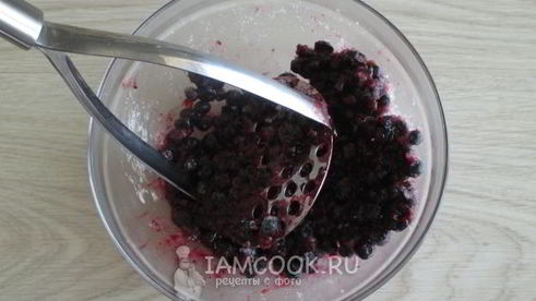 ватрушки с черникой