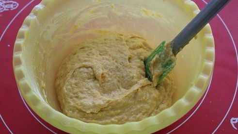 воздушные тыквенные булочки на сгущенке