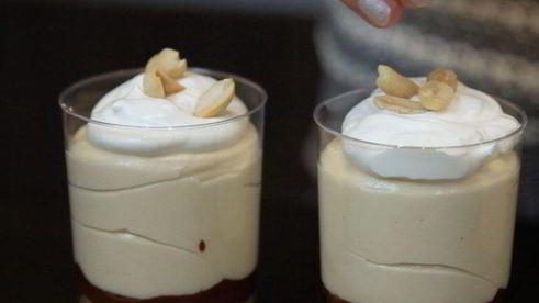 арахисовый чизкейк без выпечки