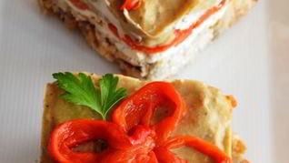 Баклажановый чизкейк Перекус