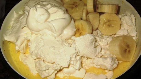 банановый чизкейк