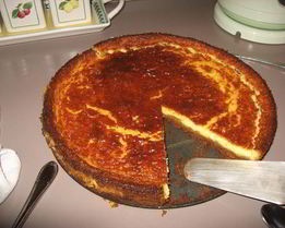 Чизкейк из Маскарпоне с апельсновой цедрой