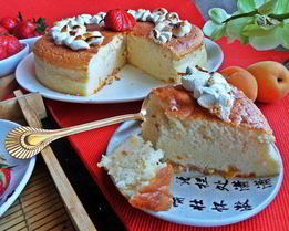 Чизкейк по-японски