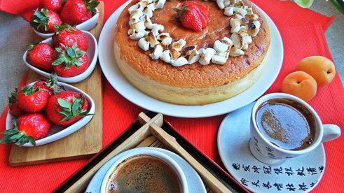 чизкейк по-японски