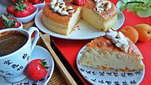 чизкейк по-японски