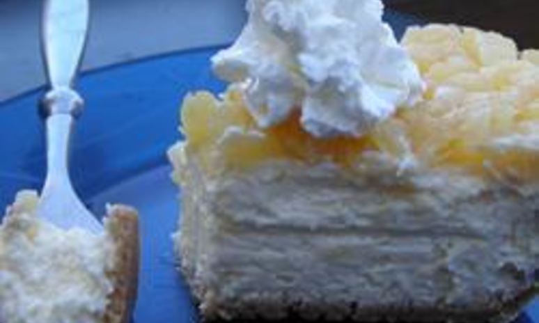 Рецепт чизкейка с ананасами