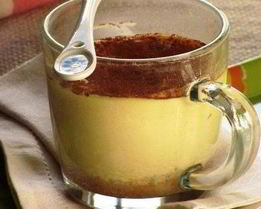 Чизкейк с апельсиновым соком в микроволновке