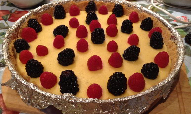 Рецепт чизкейка с белым шоколадом и сливками