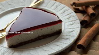 Чизкейк с пряностями и глинтвейном