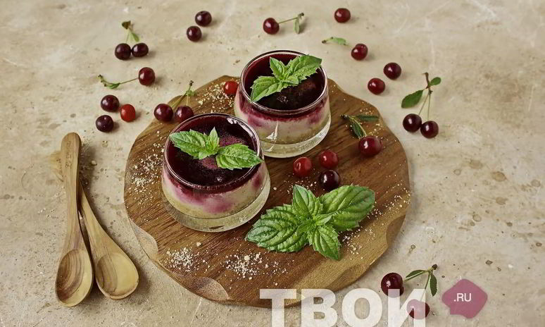 Рецепт чизкейка с вишней