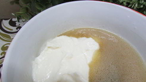 йогуртовый чизкейк на корже из фиников и кешью