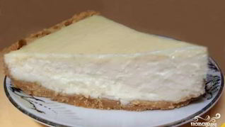 Низкокалорийный чизкейк без выпечки