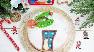 Пряный рождественский чизкейк