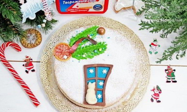 Рецепт пряного рождественского чизкейка