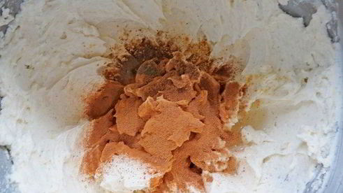 пряный рождественский чизкейк