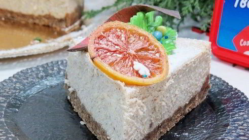 пряный рождественский чизкейк