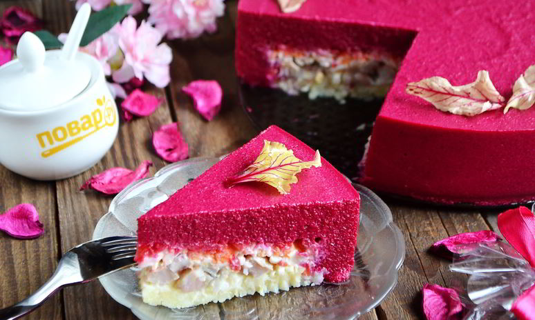 Рецепт селедочного чизкейка