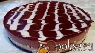Шоколадный чизкейк без выпечки