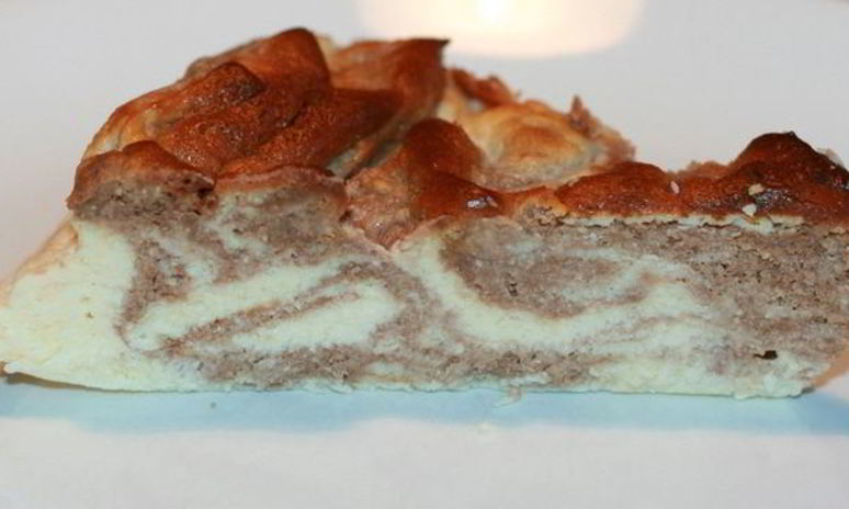 Рецепт шоколадного мраморного чизкейка