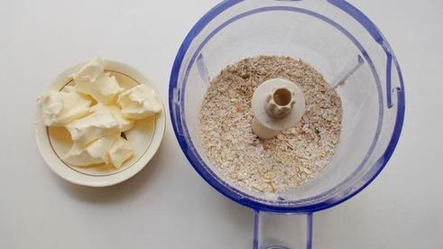 тигровый чизкейк на овсяной основе