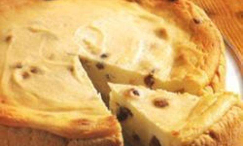 Рецепт творожного чизкейка с изюмом