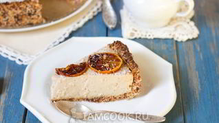 Вегетарианский кокосовый чизкейк