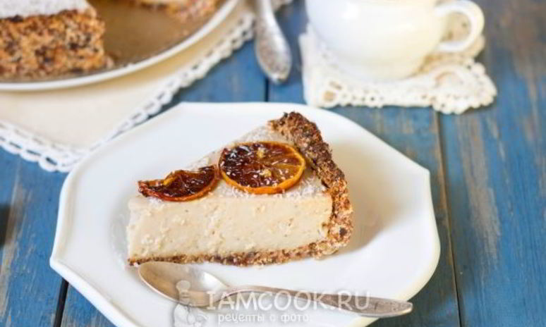 Рецепт вегетарианского кокосового чизкейка